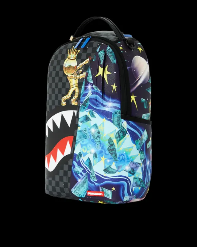 BACKPACKS>SPRAYGROUND ASTROMANE WELCOME TO MY WORLD BACKPACK (DLXV)
