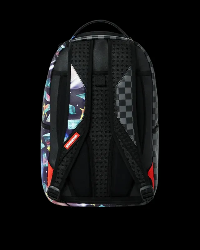 BACKPACKS>SPRAYGROUND ASTROMANE WELCOME TO MY WORLD BACKPACK (DLXV)