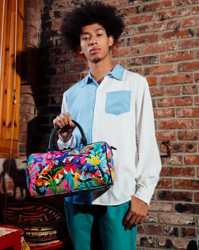 DUFFLES>SPRAYGROUND AVANT GARDEN MINI DUFFLE
