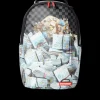 BACKPACKS>SPRAYGROUND BANK STACKS OF ZAMUNDA COMING 2 AMERICA BACKPACK