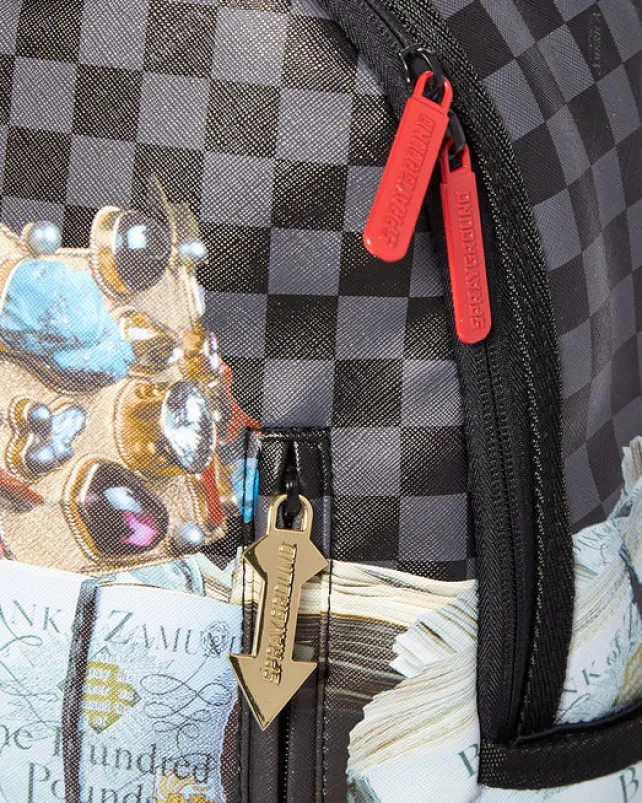 BACKPACKS>SPRAYGROUND BANK STACKS OF ZAMUNDA COMING 2 AMERICA BACKPACK
