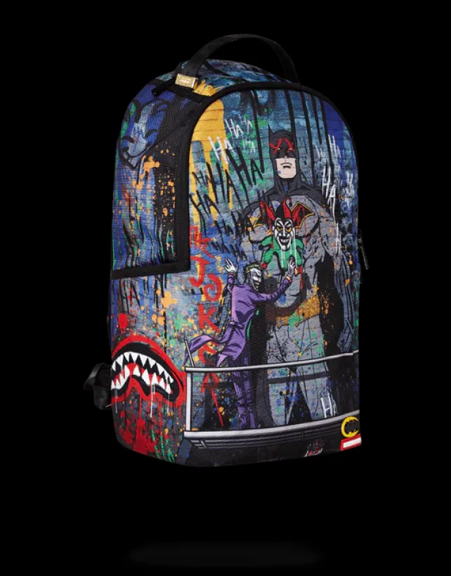 BACKPACKS>SPRAYGROUND BATMAN MURAL BY JOKER