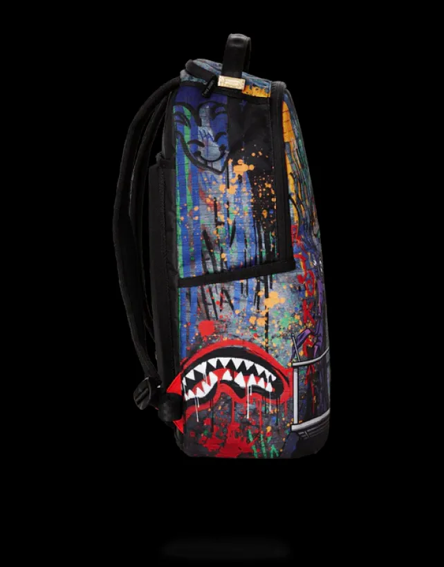 BACKPACKS>SPRAYGROUND BATMAN MURAL BY JOKER