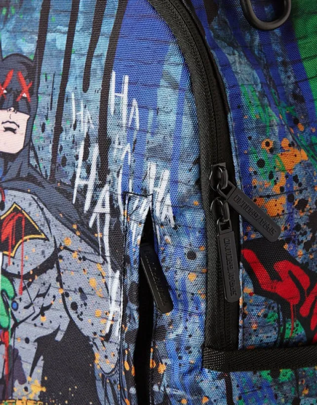 BACKPACKS>SPRAYGROUND BATMAN MURAL BY JOKER