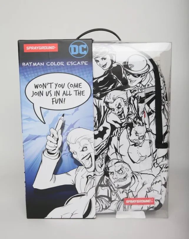 BACKPACKS>SPRAYGROUND BATMAN VILLAINS DIY BACKPACK