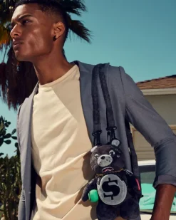 TEDDY BEAR BACKPACKS|BEAR CUBS>SPRAYGROUND BEAR CUB BACKPACK - 3AM NEVER SLEEP