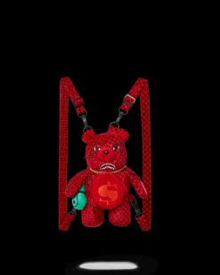 TEDDY BEAR BACKPACKS|BEAR CUBS>SPRAYGROUND BEAR CUB BACKPACK- VENI VIDI VICI