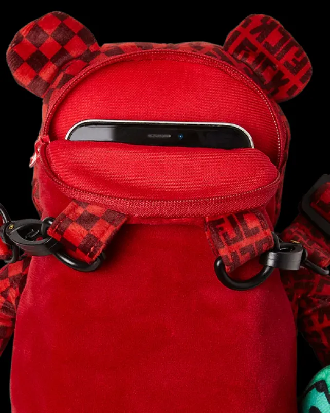 TEDDY BEAR BACKPACKS|BEAR CUBS>SPRAYGROUND BEAR CUB BACKPACK- VENI VIDI VICI
