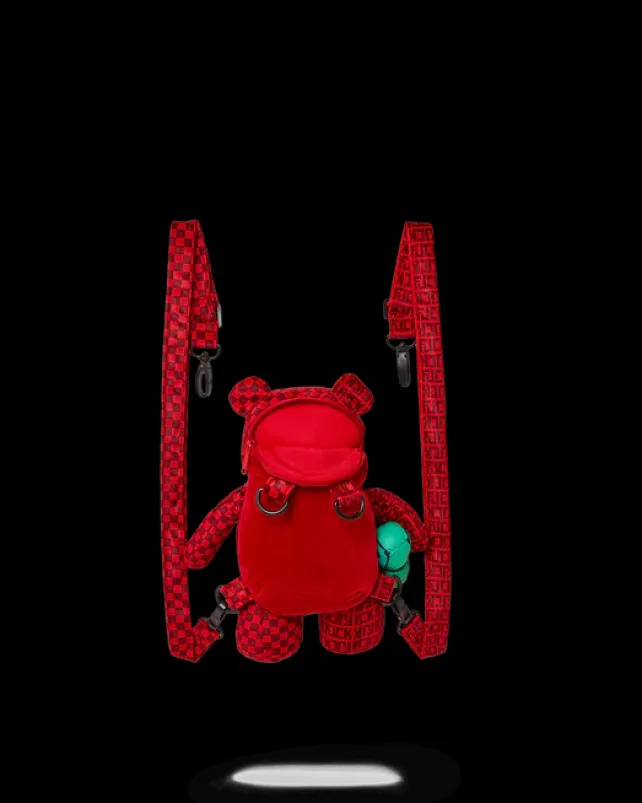 TEDDY BEAR BACKPACKS|BEAR CUBS>SPRAYGROUND BEAR CUB BACKPACK- VENI VIDI VICI