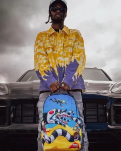 BACKPACKS>SPRAYGROUND BEETLEJUICE, BEETLEJUICE, BEETLEJUICE (DLXR)