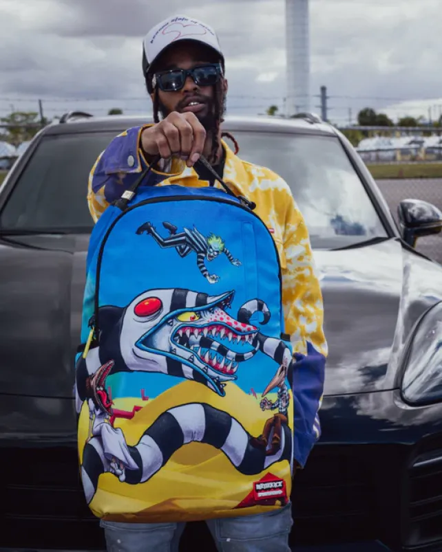 BACKPACKS>SPRAYGROUND BEETLEJUICE, BEETLEJUICE, BEETLEJUICE (DLXR)