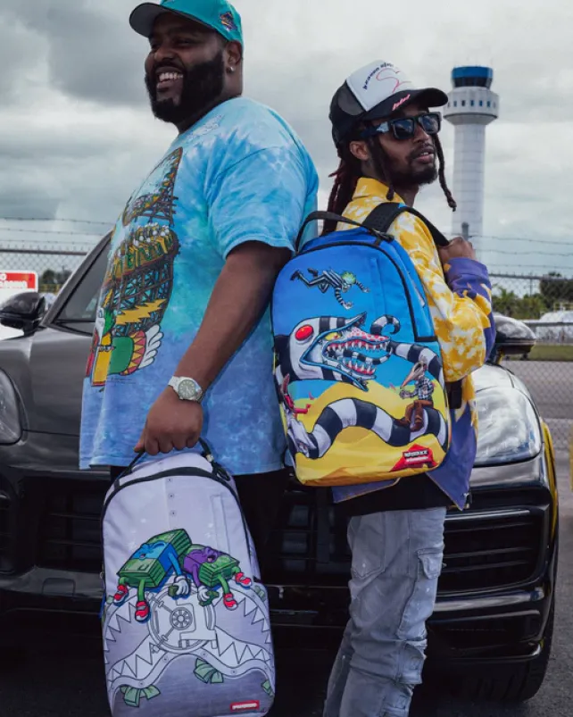 BACKPACKS>SPRAYGROUND BEETLEJUICE, BEETLEJUICE, BEETLEJUICE (DLXR)