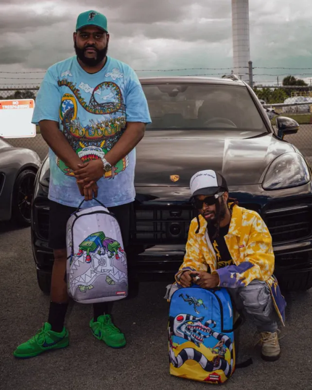 BACKPACKS>SPRAYGROUND BEETLEJUICE, BEETLEJUICE, BEETLEJUICE (DLXR)
