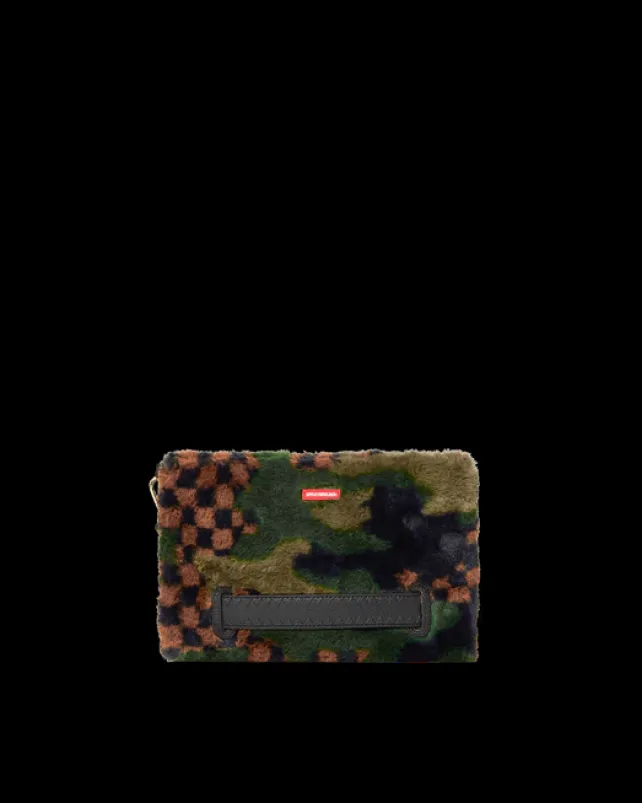CROSSOVER CLUTCHES>SPRAYGROUND BIG SKY FUR SHARK CROSSOVER CLUTCH