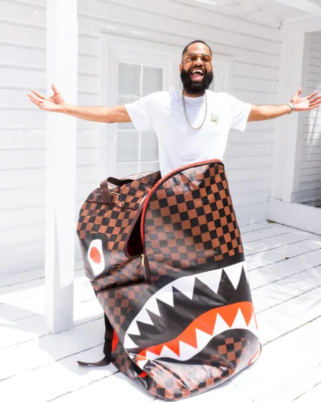 BACKPACKS>SPRAYGROUND BIGGEST BACKPACK IN THE WORLD (ONLY 20 MADE)