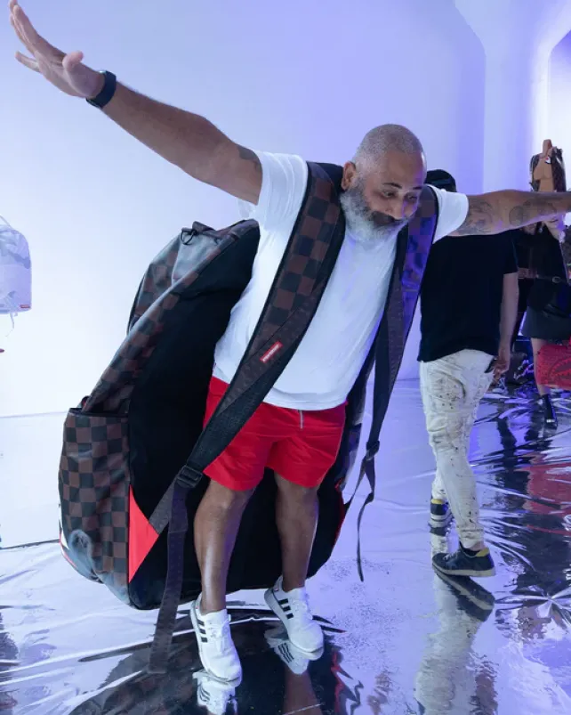 BACKPACKS>SPRAYGROUND BIGGEST BACKPACK IN THE WORLD (ONLY 20 MADE)