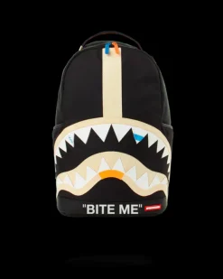 BACKPACKS>SPRAYGROUND BITE ME SHARK (BLACK) BACKPACK