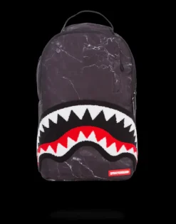 BACKPACKS>SPRAYGROUND BLACK MARBLE BACKPACK