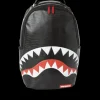 BACKPACKS>SPRAYGROUND BLACK REPTILE SHARK BACKPACK (ONE OF ONE)