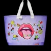 TOTES|BEACH & GYM TOTES>SPRAYGROUND BLAH! BEACH TOTE