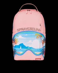 BACKPACKS>SPRAYGROUND BORA BORA SHARK ISLAND VILLA BACKPACK