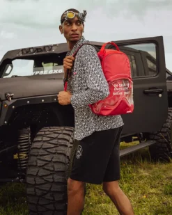 BACKPACKS>SPRAYGROUND BREAK IN CASE OF EMERGENCY SHARK (DLXR)