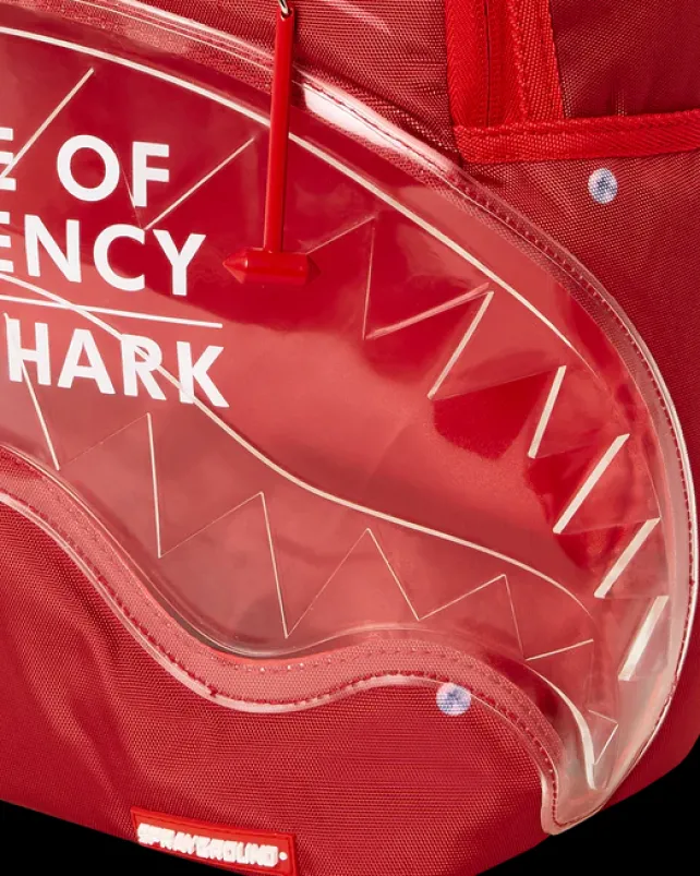 BACKPACKS>SPRAYGROUND BREAK IN CASE OF EMERGENCY SHARK (DLXR)