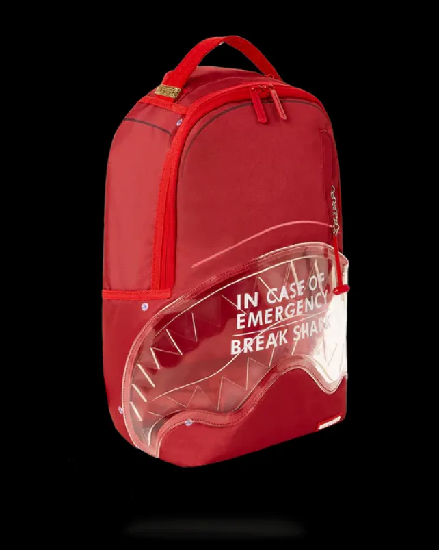 BACKPACKS>SPRAYGROUND BREAK IN CASE OF EMERGENCY SHARK (DLXR)