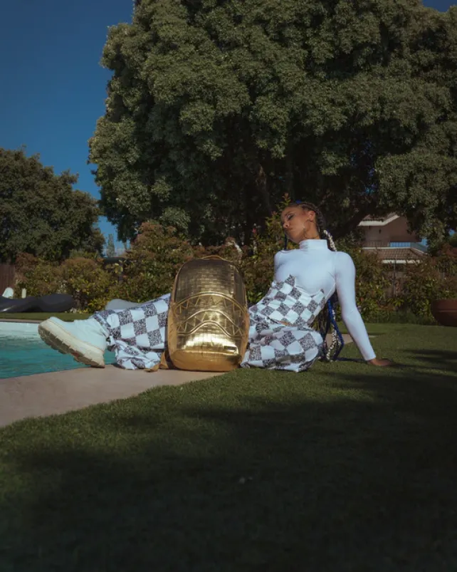 BACKPACKS>SPRAYGROUND BRICKS ON BRICKS BACKPACK (DLXV)