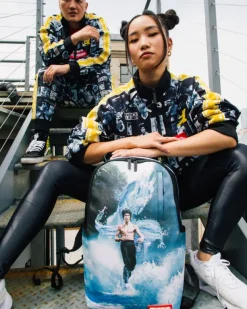 BACKPACKS>SPRAYGROUND BRUCE LEE WATER DRAGON BACKPACK (DLXV)