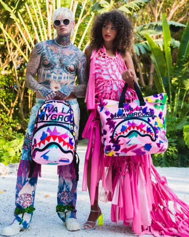 TOTES|BEACH & GYM TOTES>SPRAYGROUND BUSHWICK BEACH TOTE