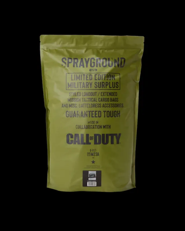 CROSSBODYS>SPRAYGROUND CALL OF DUTY FLYING ASSASSINS PARACHUTE CHESTPACK