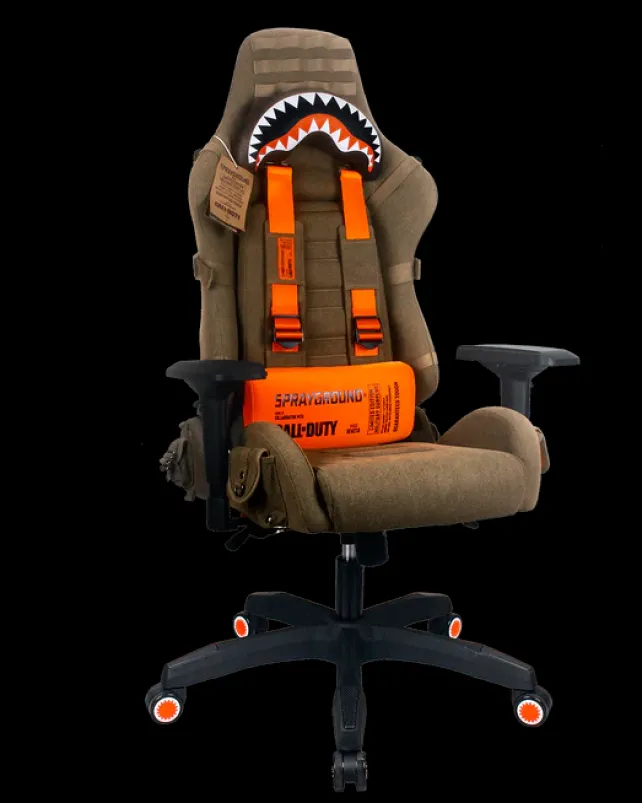 GAMING CHAIRS>SPRAYGROUND CALL OF DUTY READY FOR ACTION GAMING CHAIR