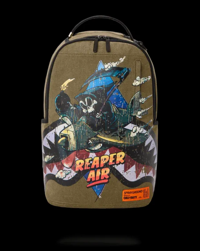 BACKPACKS>SPRAYGROUND CALL OF DUTY REAPER AIR SHARK BACKPACK