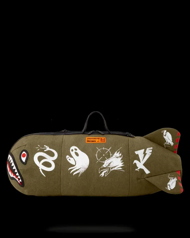 DUFFLES>SPRAYGROUND CALL OF DUTY SHARK TORPEDO DUFFLE
