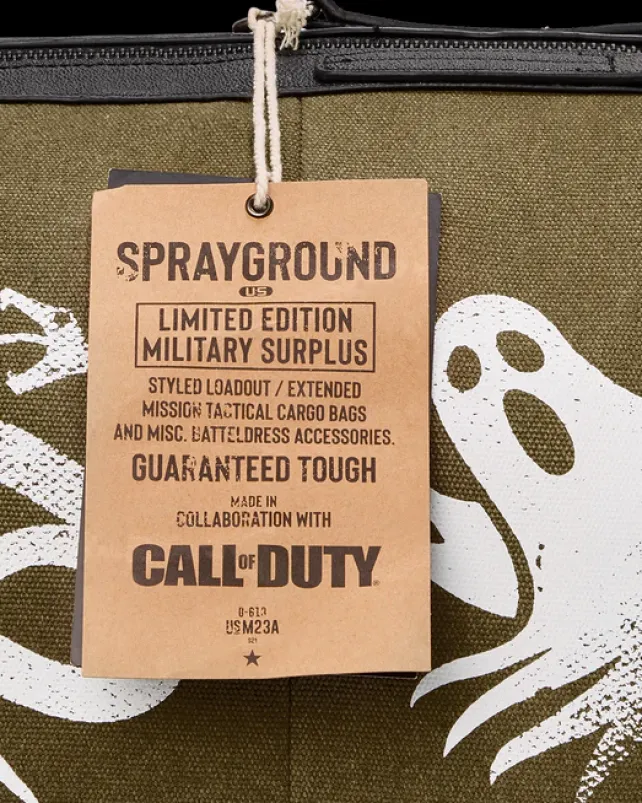 DUFFLES>SPRAYGROUND CALL OF DUTY SHARK TORPEDO DUFFLE