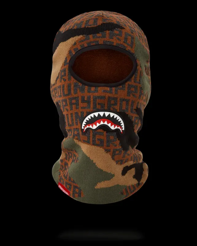 SKI MASKS|COLD WEATHER GEAR>SPRAYGROUND CAMO INFINITI SKI MASK