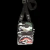 SLINGS|CROSSBODYS>SPRAYGROUND CAMO MONEY SHARK SLING