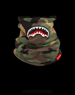 SKI MASKS>SPRAYGROUND CAMO SHARK NECK WARMER