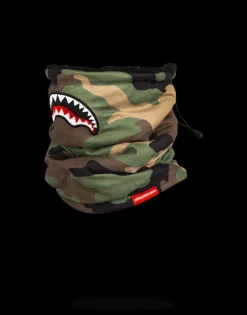 SKI MASKS>SPRAYGROUND CAMO SHARK NECK WARMER