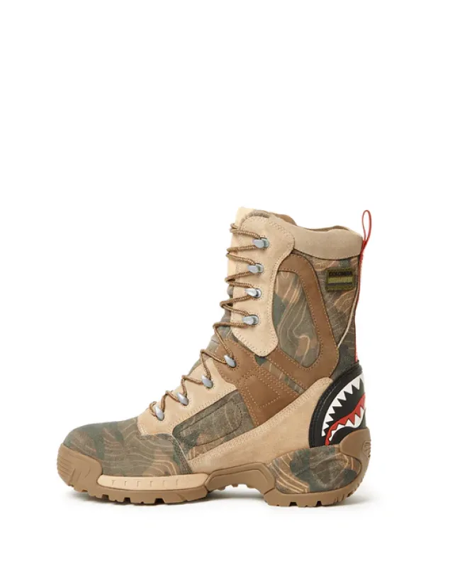 BOOTS>SPRAYGROUND CAMO TERRAIN FUERZA COBRA PARATROOPER BOOTS - MADE IN COLOMBIA NUMBERED 1/280 PAIRS
