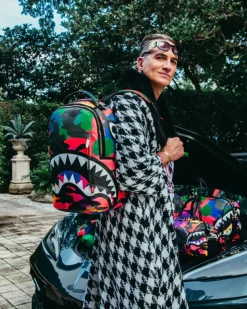 BACKPACKS>SPRAYGROUND CAMOBURST BACKPACK (DLXV)