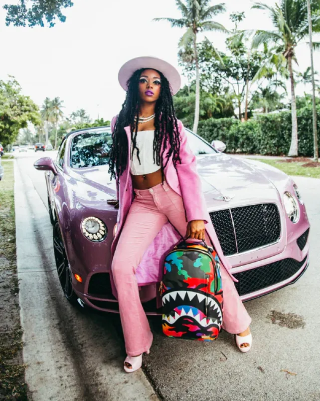 BACKPACKS>SPRAYGROUND CAMOBURST BACKPACK (DLXV)