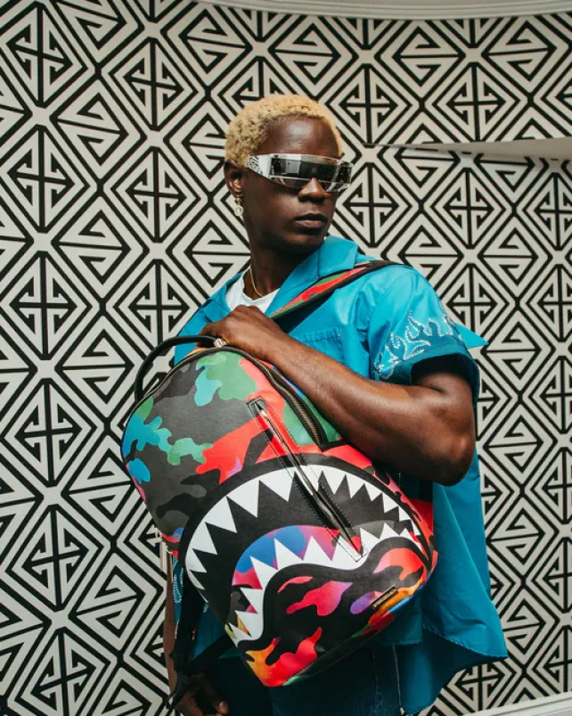 BACKPACKS>SPRAYGROUND CAMOBURST BACKPACK (DLXV)