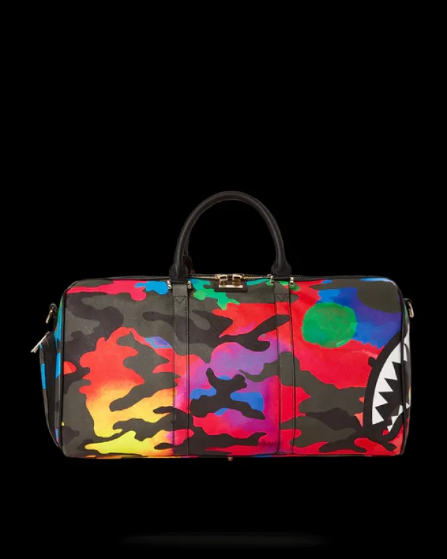 DUFFLES>SPRAYGROUND CAMOBURST EMPEROR DUFFLE