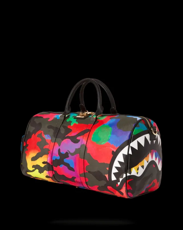 DUFFLES>SPRAYGROUND CAMOBURST EMPEROR DUFFLE