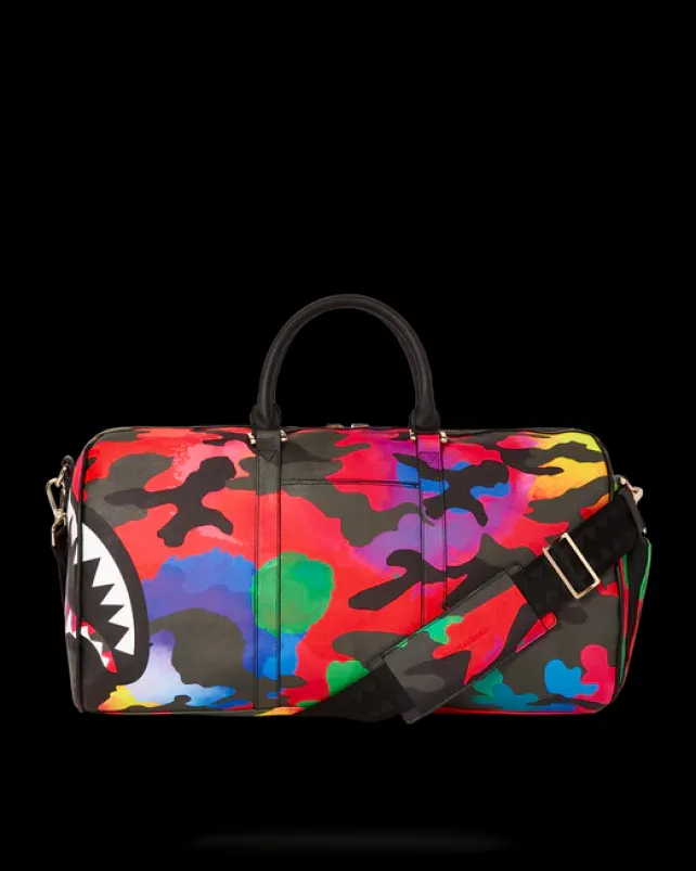 DUFFLES>SPRAYGROUND CAMOBURST EMPEROR DUFFLE