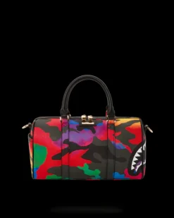 DUFFLES>SPRAYGROUND CAMOBURST MINI DUFFLE