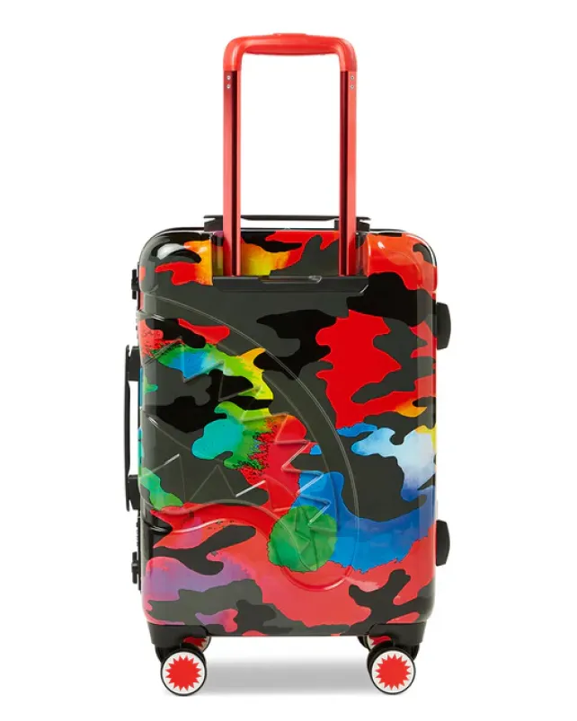 CARRY-ON LUGGAGE>SPRAYGROUND CAMOBURST SHARKNAUTICS HARDSHELL CARRY-ON LUGGAGE