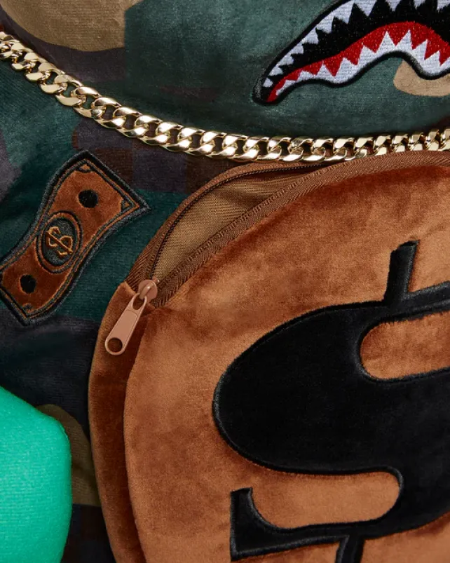 TEDDY BEAR BACKPACKS|BACKPACKS>SPRAYGROUND CAMOCHECK MONEYBEAR TEDDYBEAR BACKPACK